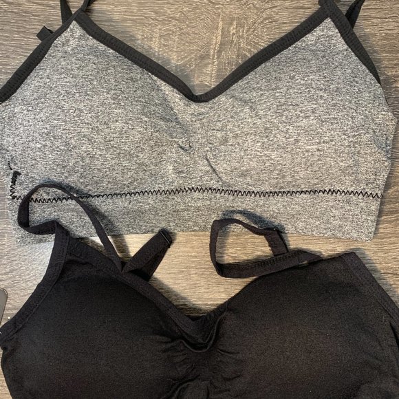 PACK OF 3 Women Low Impact Sport Bra Wirefree - Picture 7 of 10